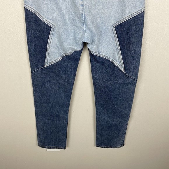 REVICE Stargazer Venus Star Denim High Waisted Skinny Jeans Womens Size 27 Blue - Picture 2 of 7
